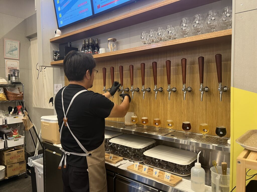 できたてクラフトビールと職人のお肉!仲間の仕事から学んだ一日