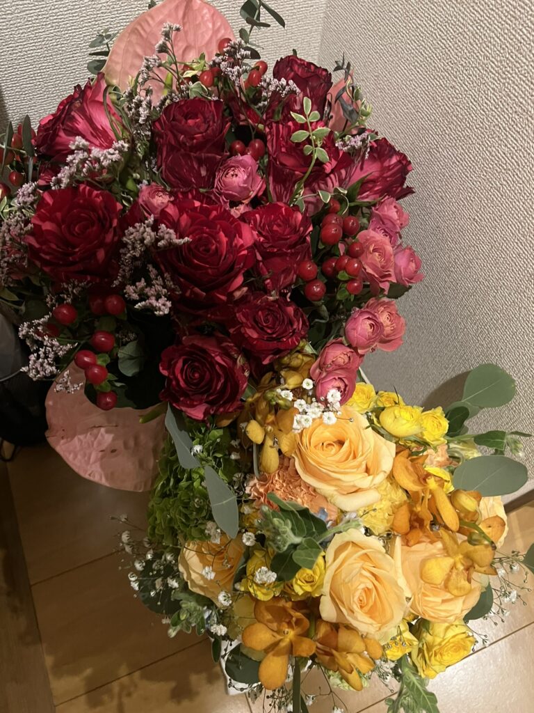 花束いっぱい🌸